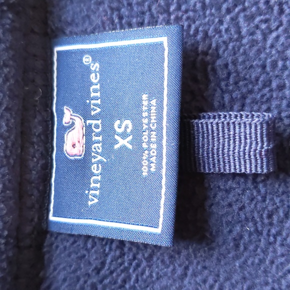 Men's XS Vineyard Vines Full Zip Fleece - Picture 3 of 4